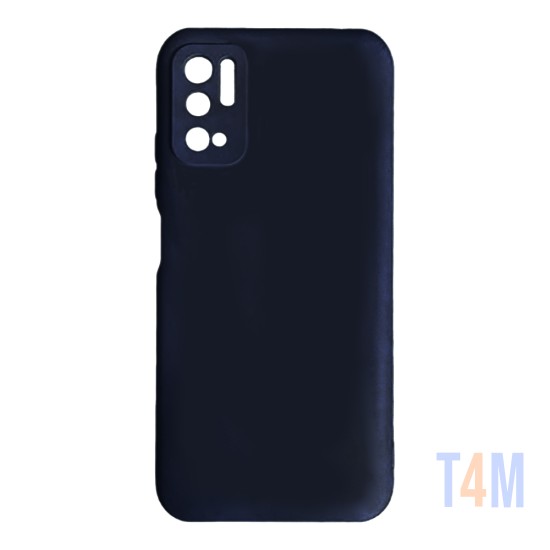 Funda de Silicona con Marco de Cámara para Xiaomi Redmi Note 10 5g Azul Oscuro